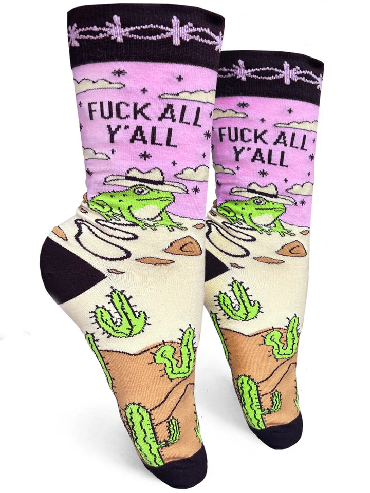 Fuck All Y'all Womens Socks