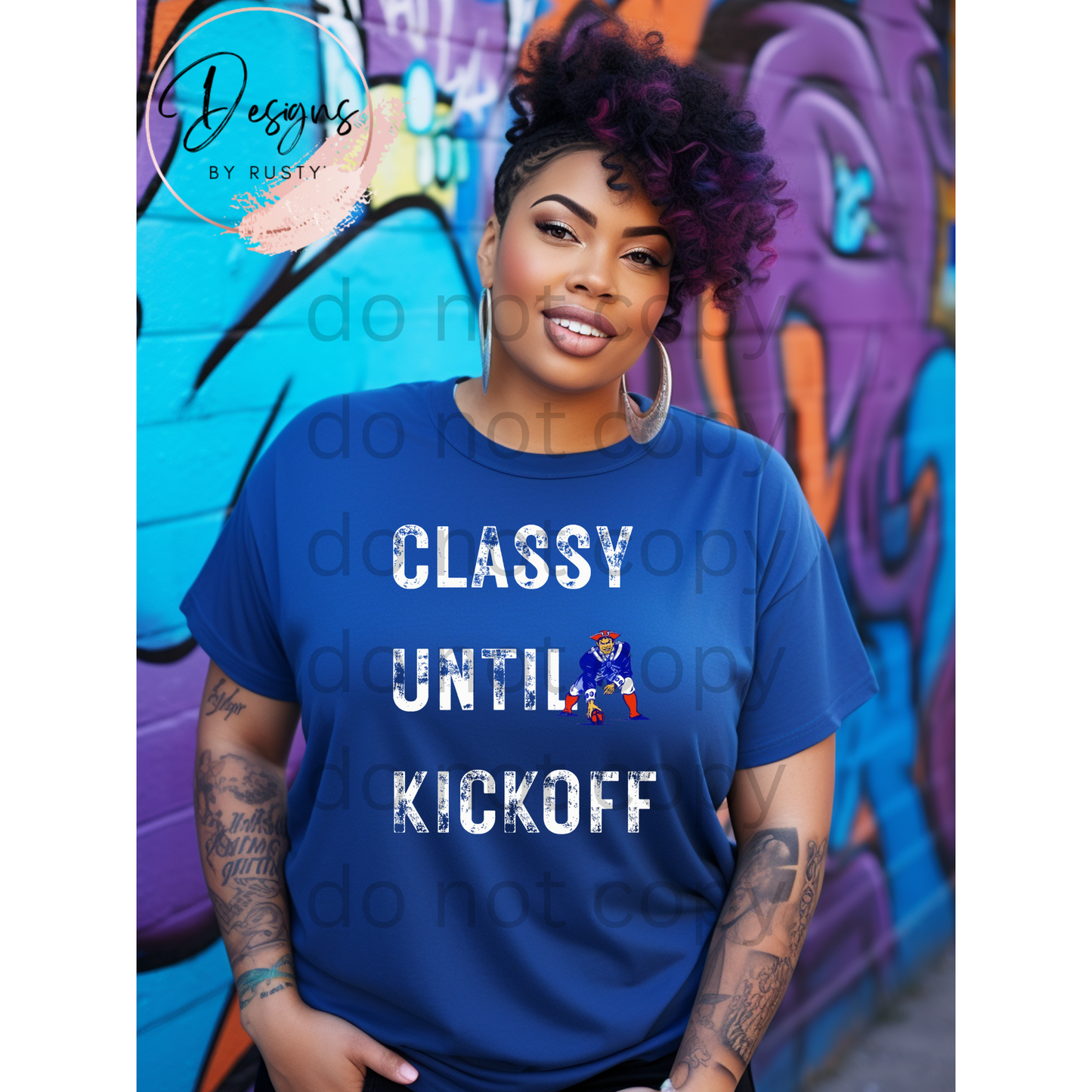 Gildan Minutemen Classy Until Kickoff