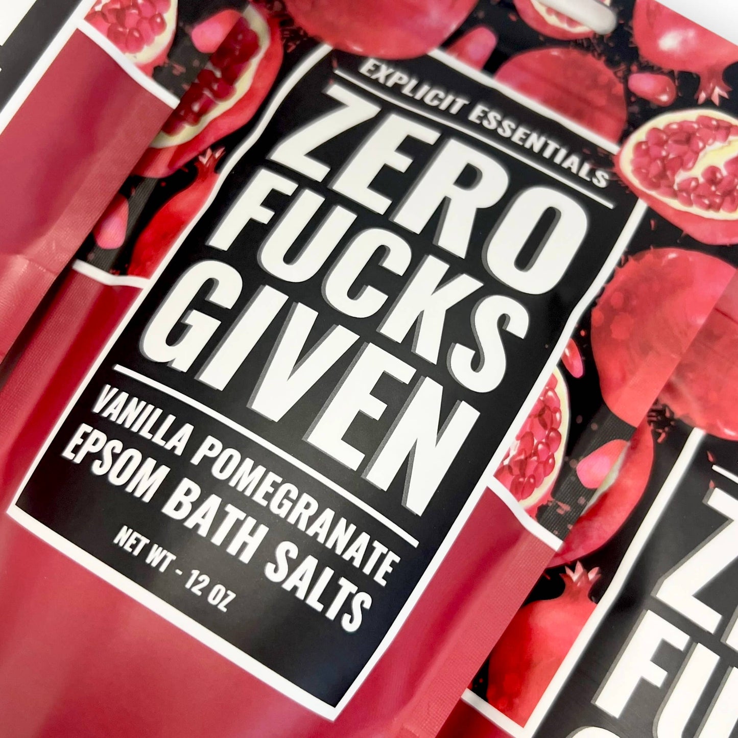 Zero Fucks Given Bath Salts 12oz Bag