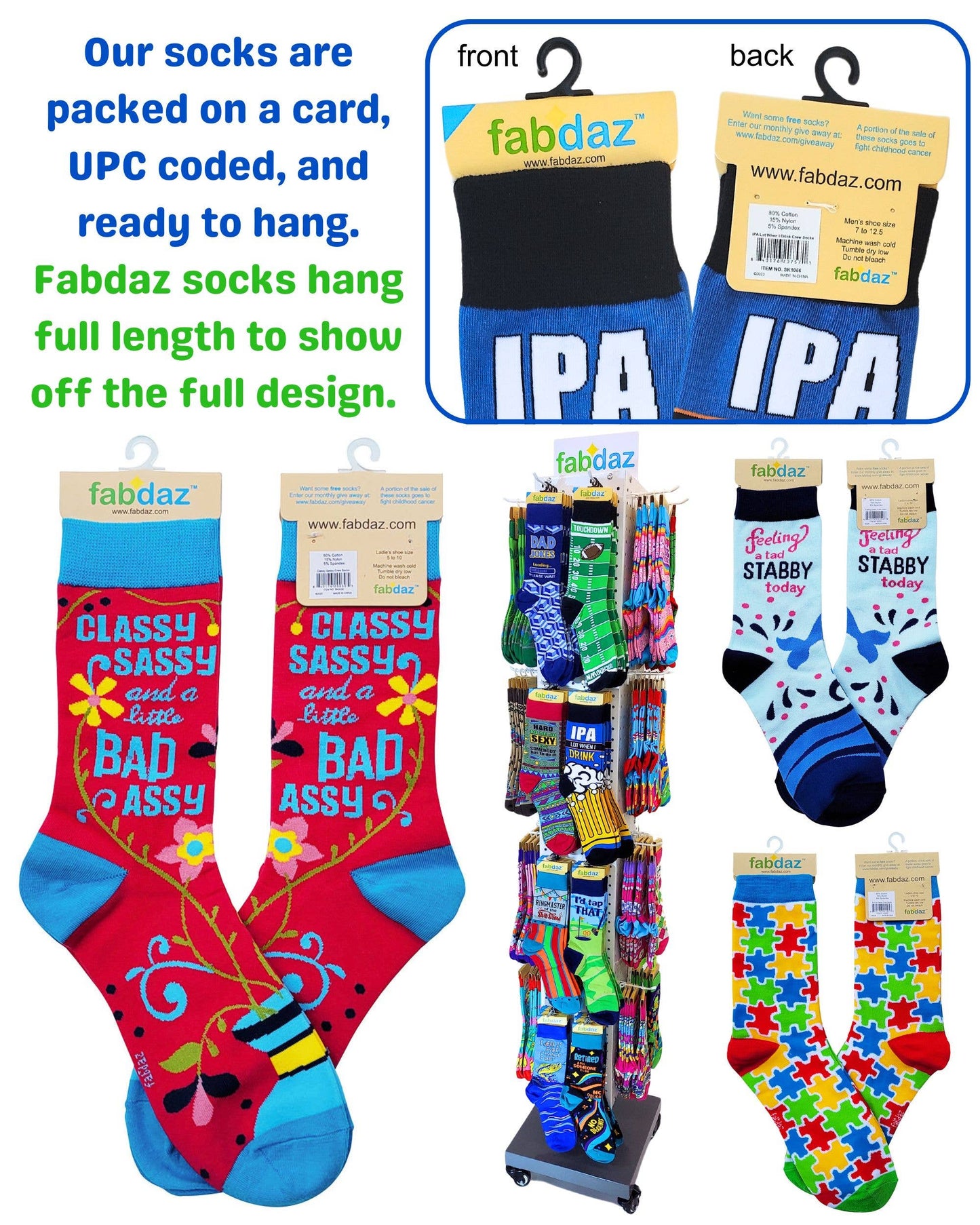 Trophy Husband Men's Novelty Crew Socks