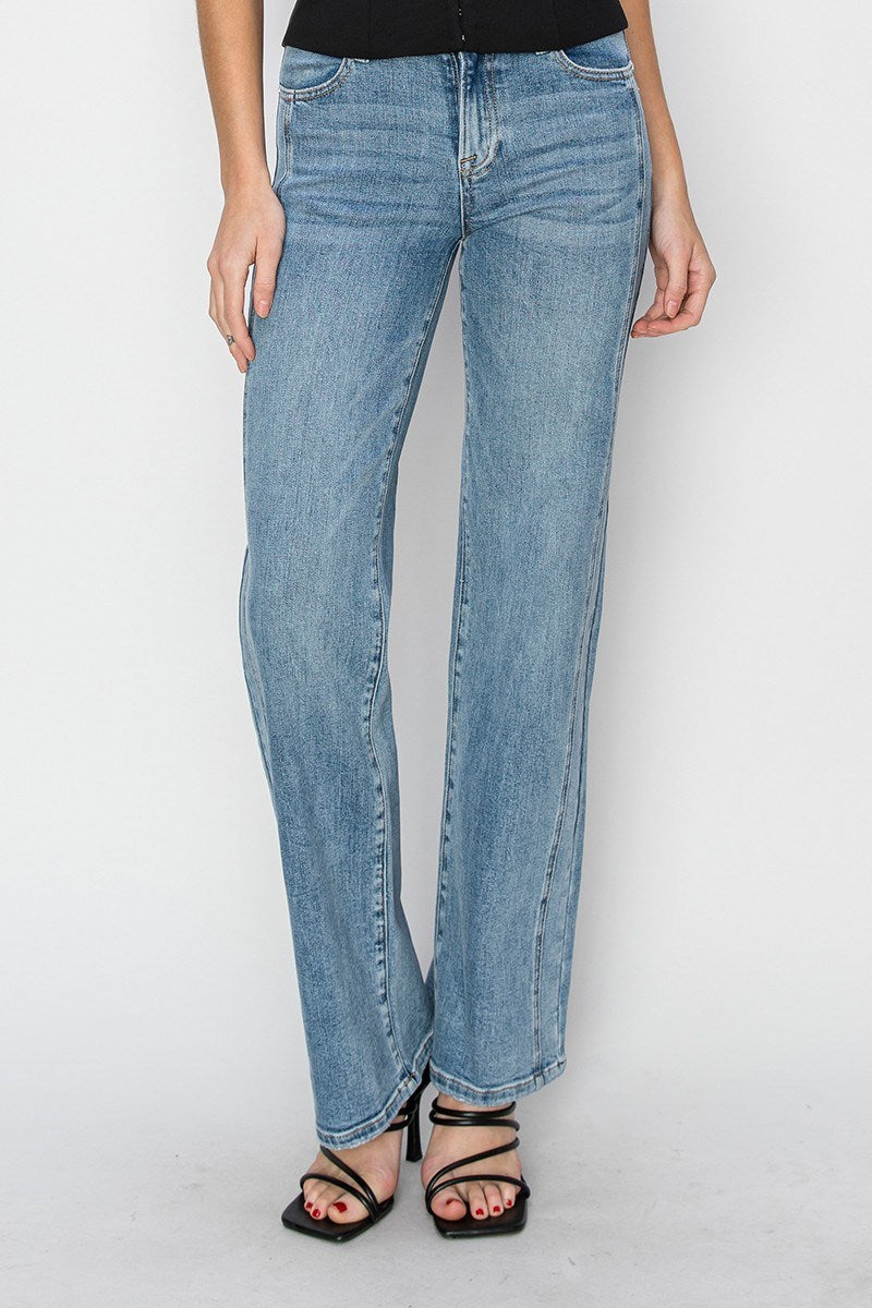 Risen Mid Rise Straight Jean