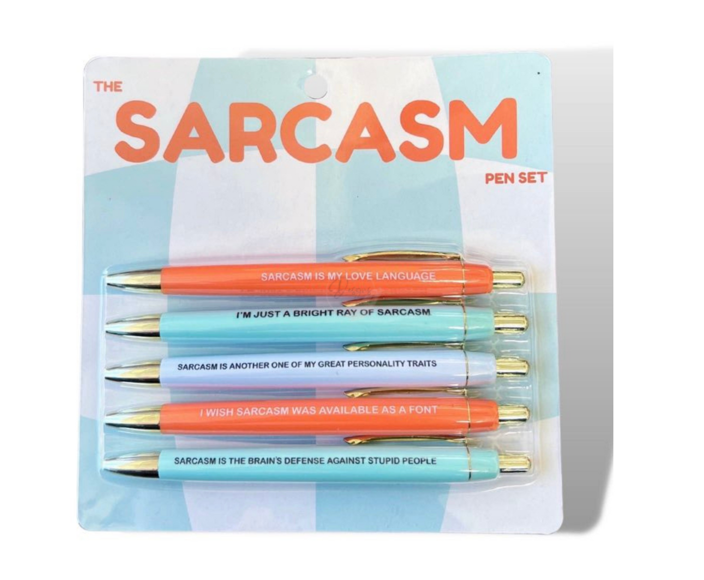 Sarcasm pen set