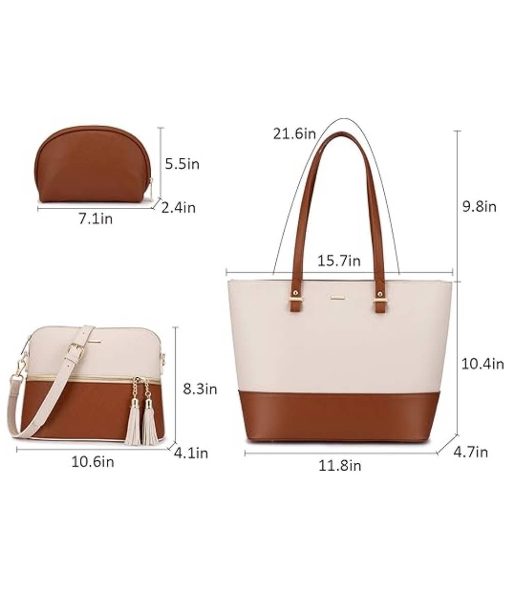 3PC HANDBAG SET