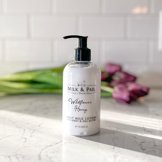 Wildflower Honey Goat Milk Lotion 8oz