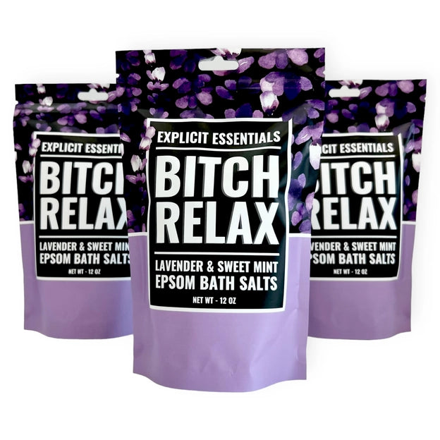 Bitch Relax Bath Salts 12oz Bag