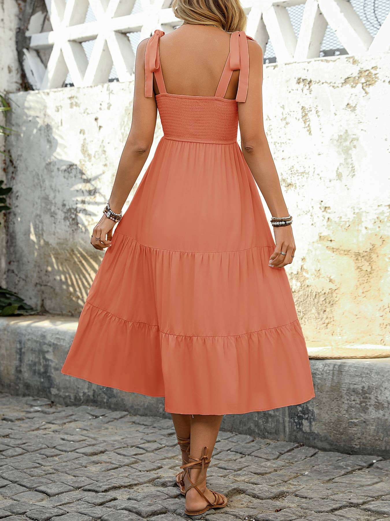 Camisole A Hem Patchwork Dress